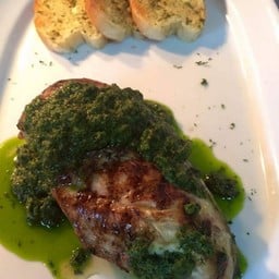 Grilled Chicken with Pesto Sauce