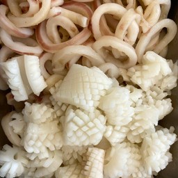 หมึกบั้ง+หมึกวง 500 กรัม