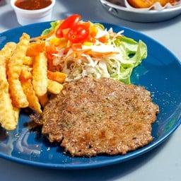 หมูบดพริกไทยดำ