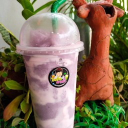 บลูเบอร์รี่สมูทตี้ปั่น