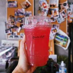 น้ำแดงมะนาวโซดา