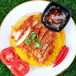 ข้าวหมก ไก่ทอด