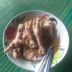 ขนมจีนน้ำยาป่าตีนไก่