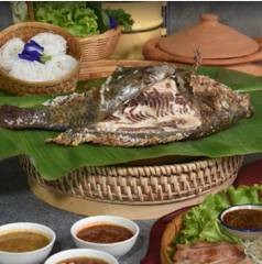 เมี่ยงปลาเผา