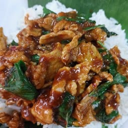 ข้าวผัดพริกเผาหมู