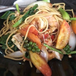 สปาเกตตี้ขี้เมาทะเล