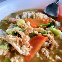 แกงจืดหมูเด้งไข่น้ำ