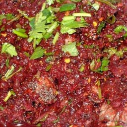 ลาบอีสานเนื้อขมดิบ