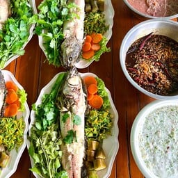 ปลาสดๆ เผาใหม่ๆ เนื้อปลาหวานๆ ทานคู่กับสะเดาน้ำปลาหวาน น้ำพริกกะปิ น้ำจิ้มซีฟู้ด