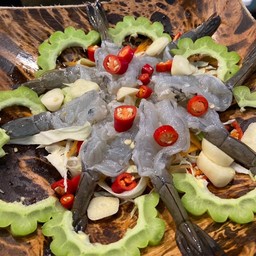 กุ้งแช่น้ำปลา