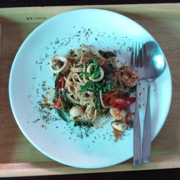 สปาเกตตีขี้เมาทะเล