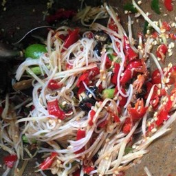 ตำซั่วหอยเชอรี่