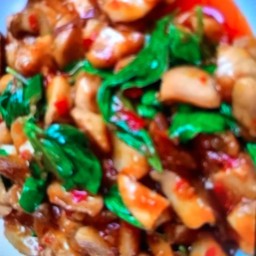 ข้าวผัดพริกเผาไก่