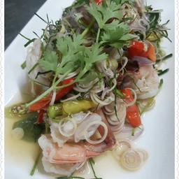 กุ้งพล่า