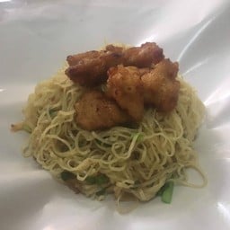 บะหมี่จับกัง by หน้าล้น⭐️บะหมี่หมูแดง บะหมี่หมูกรอบ หมูกรอบ ผัดกะเพราหมูกรอบ ข้าว เส้นบะหมี่ ห้วยขวา บะหมี่จับกัง by หน้าล้น⭐️