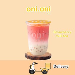 Strawberry milk tea