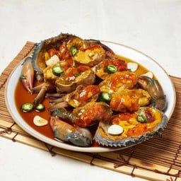 ปูทะเลไข่ดองซีอิ๊ว ไซด์ 4 ตัวโล