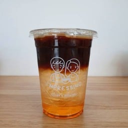 Peach coffee