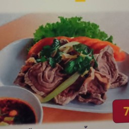 น่องลายเนื้อวัวลวกจิ้ม