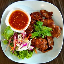 ตับหมู ย่าง