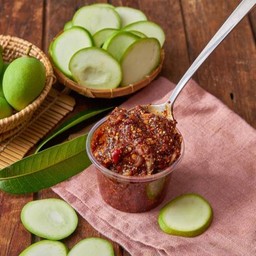 เซทมะม่วงเบาปลาร้าข้าวคั่วหอมๆ