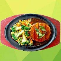 สเต็กหมูจานร้อน