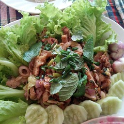 ลาบคั่วเนื้อ (เหนือ)