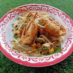 ผัดไทยกุ้งสด