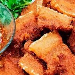 ข้าว สามชั้นทอด