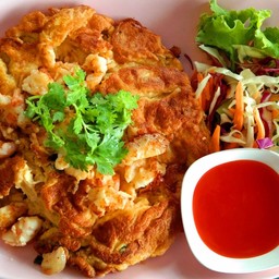 ไข่เจียวกุ้ง