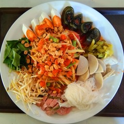 ส้มตำถาด (คิดเพิ่มจากราคาปกติ100บาท)