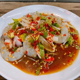 ยำกุ้งสด