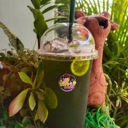 ชาเขียวน้ำผึ้งมะนาวเย็น