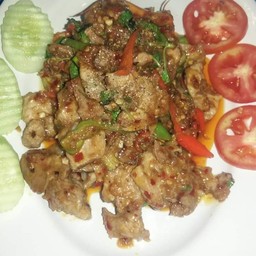 ผัดเผ็ดเป็ดหน่อไม้ดอง