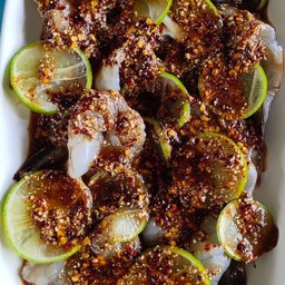 กุ้งนัวส์มะนาว