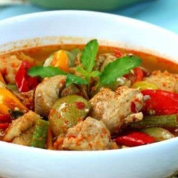แกงป่าไก่บ้านแท้