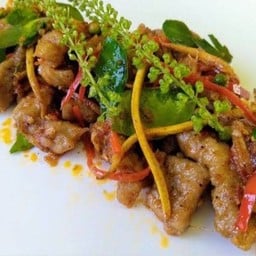 ข้าว พริกแกงหมู