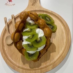 V 27 วาฟเฟิลครีมสดกีวี่