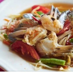 ตำปูม้า- ปูปลาร้า -ไทย