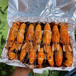กุ้งเผาไซร้ 13-15ตัวโล