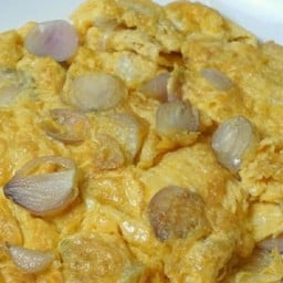 ข้าวไข่เจียวหอมแดง