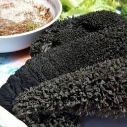 ผ้าขี้ริ้วดำย่าง