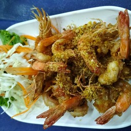 กุ้งทอดกระเทียม