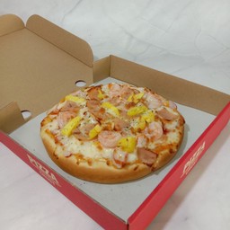 พิซซ่าหน้าซีฟู๊ดคอกเทล