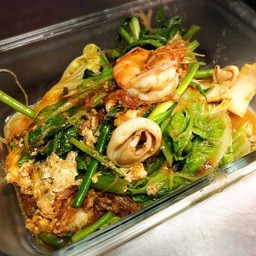 สุกี้แห้งทะเล