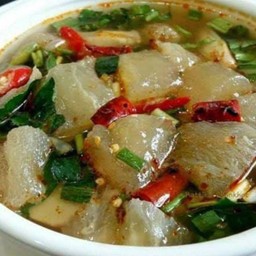 ต้มแซ่บเอ็นแก้วเนื้อ