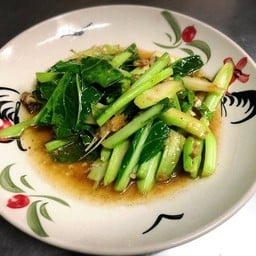 ผัดคะน้าน้ำมันหอย