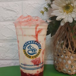 นมสดสตอเบอรี่