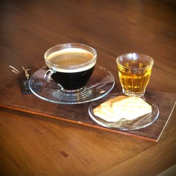 อเมริกาโน่ร้อน คั่วเข้ม Hot Americano