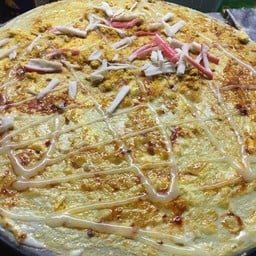 ไข่ พริกเผา หมูหยอง ปูอัด